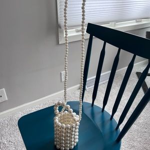 Pearl Beaded Purse